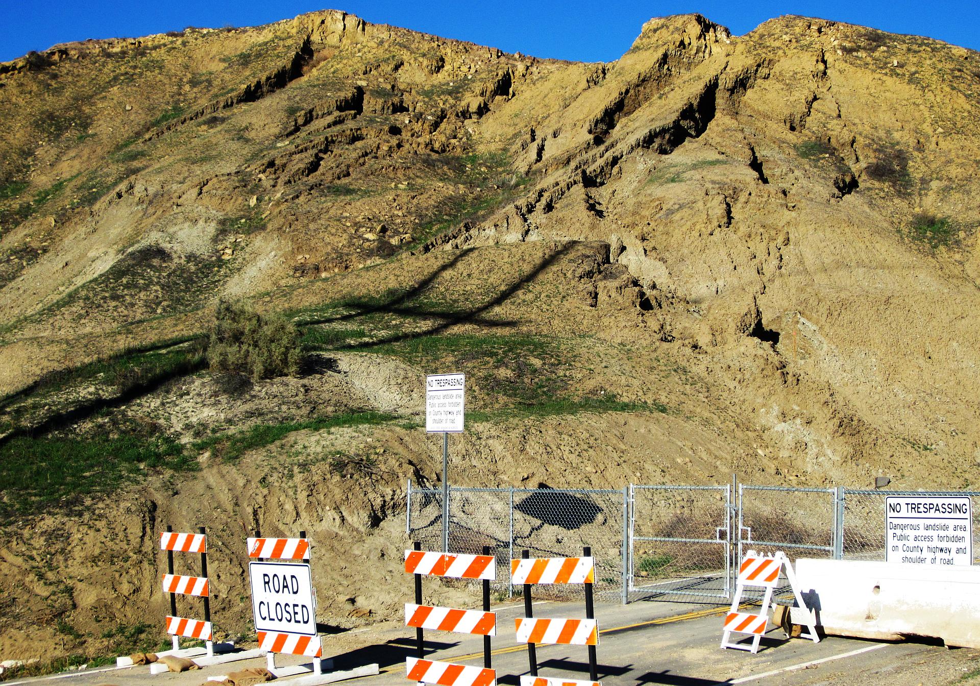 Vasquez Canyon Landslide Update 2-21-2016